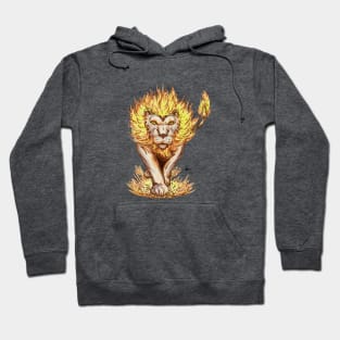 Fiery Lion Hoodie